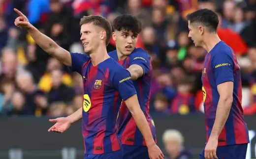 Eight Wins Flying Barca New Dynasty Begins